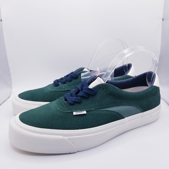 Vans Acer Ni SP Ultracush Dark Green Suede Sneakers NWT Men 9 Women 10.5 - Picture 4 of 11